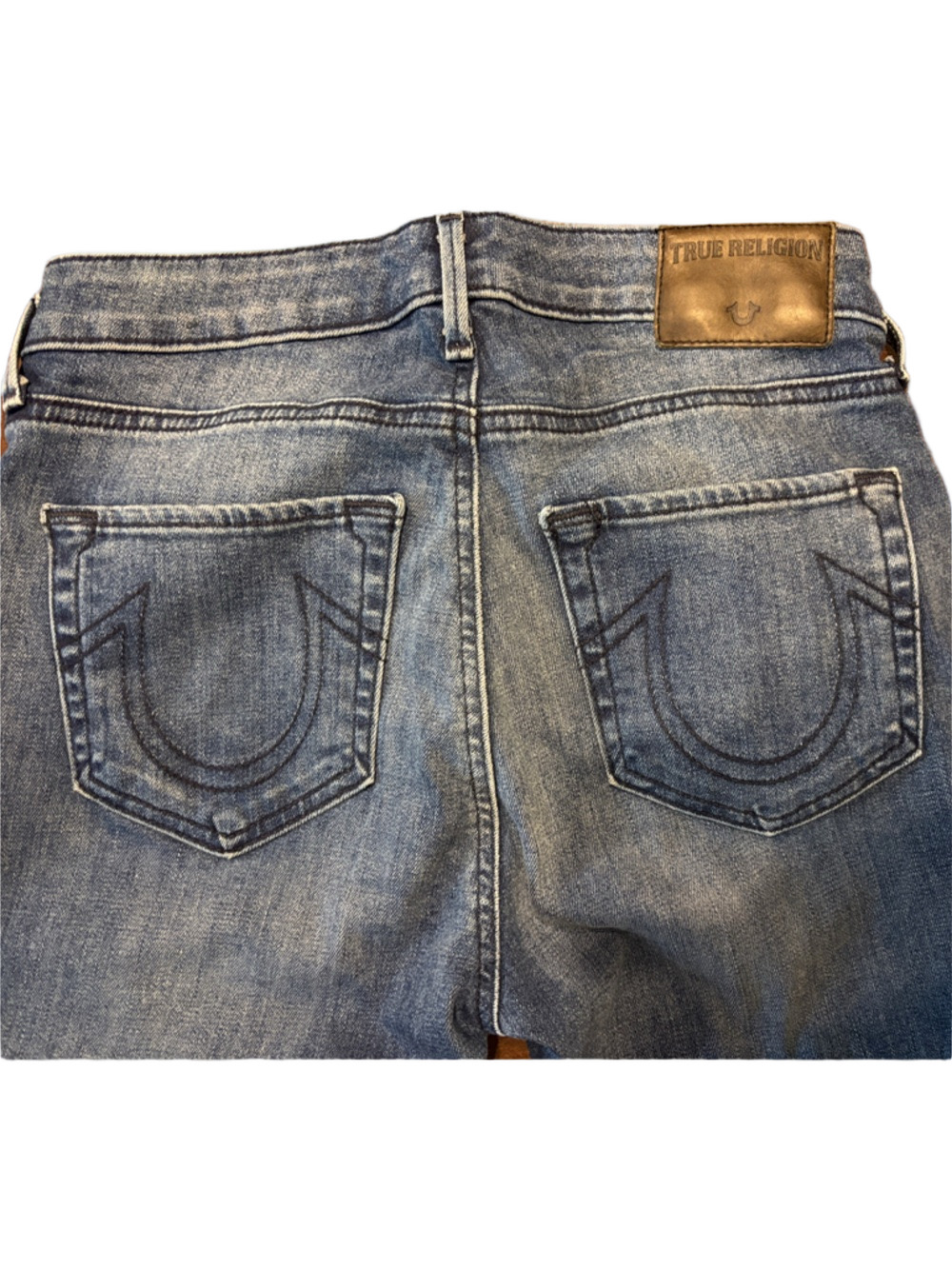 True Religion Jennie Curvy Skinny Distressed Jeans - Picture 5 of 5